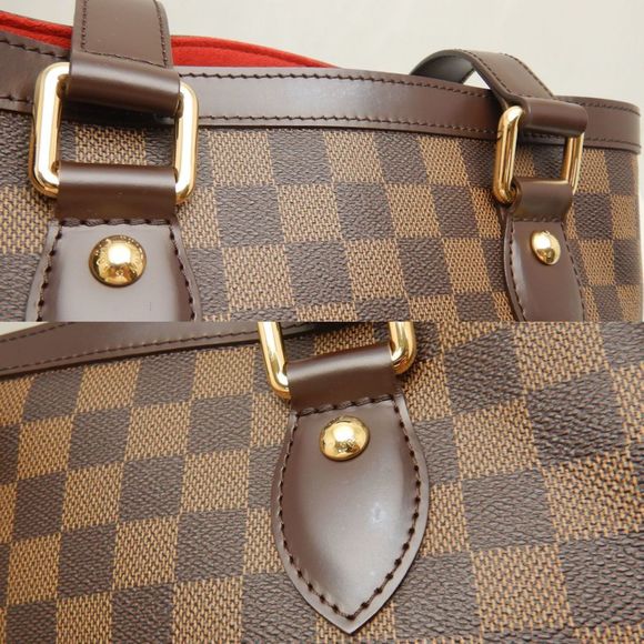 LOUIS VUITTON Authentic Brown Damier Tote Bag - Picture 6 of 10